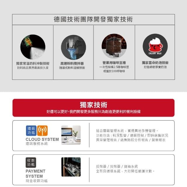 【CocoCafe】MK-200 雲朵奶泡AI鮮奶咖啡機(智能AI咖啡機)