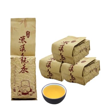 【茶曉得】南投鹿谷凍頂焙火三天三夜烏龍茶葉(150gx4包-1斤 春茶)