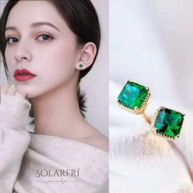 【SOLARFRi】925銀針耳環｜閃耀輕奢小眾款親膚低敏 附品牌禮盒包裝(閨蜜情人女友母親老婆禮物)