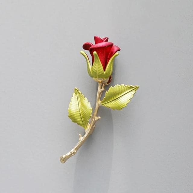 【Penny珮妮】韓版玫瑰花胸針別針(母親節 送女友 畢業禮 交換禮物  生日禮 情人節 尾牙 新年 結婚)