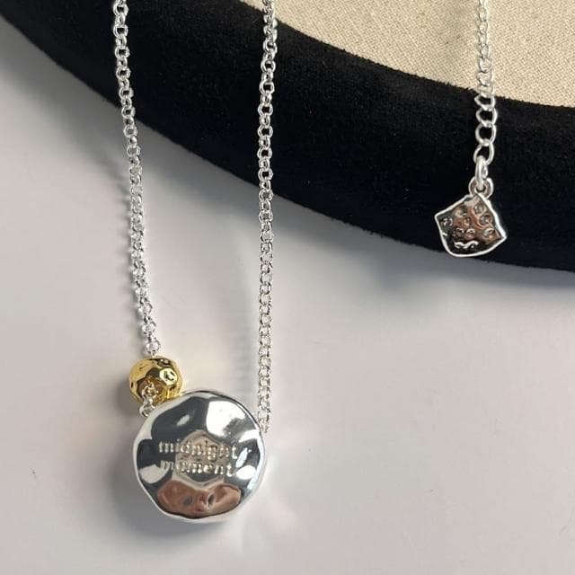 【MoonDy】項鍊 女生項鍊 男項鍊 禮物 飾品 長項鍊 情侶項鍊 中長項鍊 不規則項鍊 金屬項鏈 金色項鍊