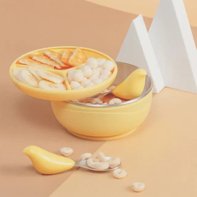 【CYD TERRA 官方直營】彌月食光禮盒-超值三入組(寶寶餐具/兒童餐具/彌月禮盒)