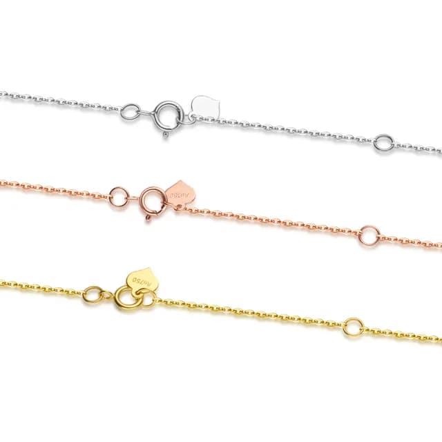 【鉅曜】IGI 50分 愛心鑽石項鍊 三色任選-送10分 鑽石手鍊 禮盒(培育鑽石 K金)