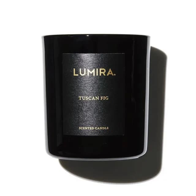 【LUMIRA】經典黑瓶蠟燭 Tuscan Fig 托斯卡尼無花果 300g