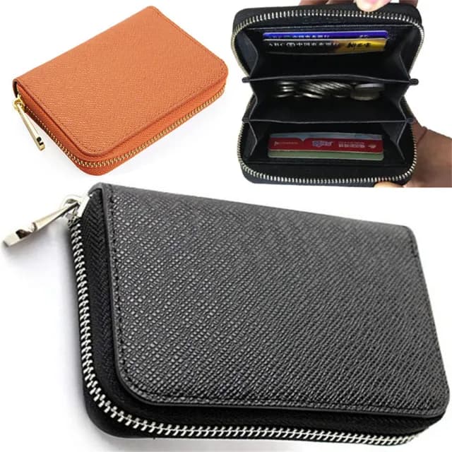 【MoonDy】雙11 錢包 中夾 短夾 拉鏈錢包 男生錢包 女生錢包 皮包 皮夾 零錢包 男生短夾 女生短
