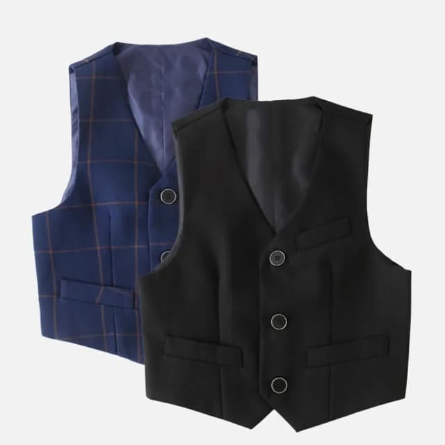 【橘魔法】西裝背心(馬甲 正裝 西餐 表演 服裝 戲劇 禮儀 男童 花童 婚禮 喜宴 大童 兒童 童裝)