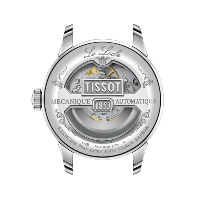 【TISSOT 天梭 官方授權】LE LOCLE 力洛克系列 機械腕錶 七夕 情人節 禮物 送禮 推薦(T0064071603301)