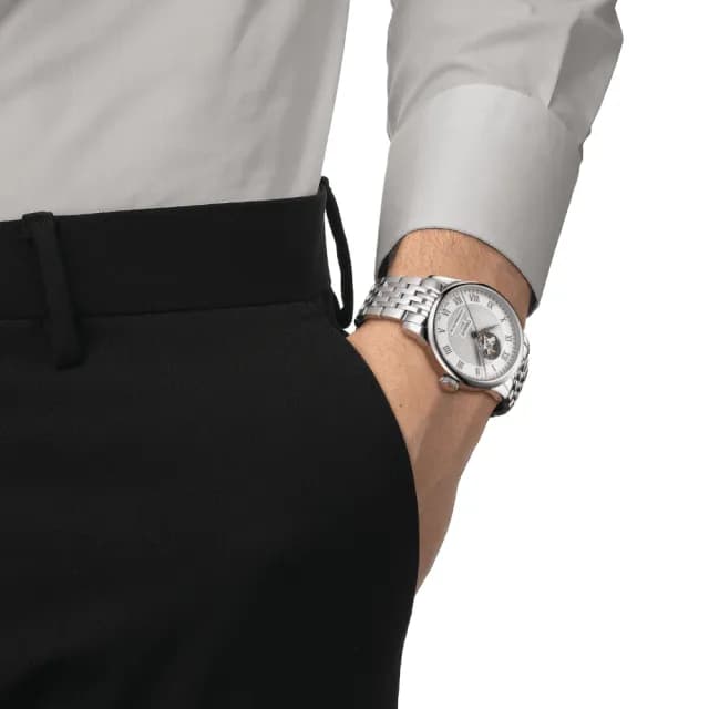 【TISSOT 天梭 官方授權】LE LOCLE 力洛克系列 機械腕錶 七夕 情人節 禮物 送禮 推薦(T0064071103302)