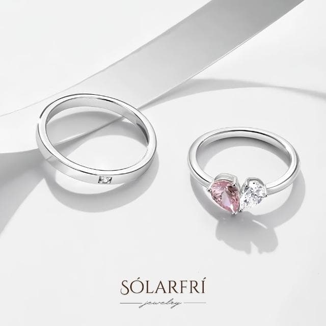 【SOLARFRi】多款精選 浪漫閃耀對戒指｜可調整戒圍大小附品牌禮盒(女友老婆情人生日告白求婚禮物)