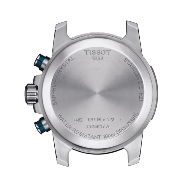 【TISSOT 天梭 官方授權】SUPERSPORT CHRONO 三眼計時腕錶 畢業禮物 送禮 推薦(T1256171104100)