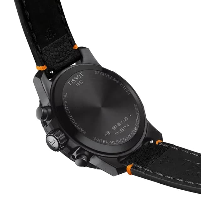 【TISSOT 天梭 官方授權】SUPERSPORT CHRONO 三眼計時腕錶 畢業禮物 送禮 推薦(T1256173608100)