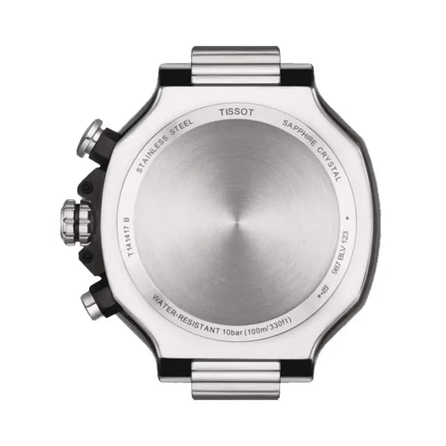 【TISSOT 天梭 官方授權】T-RACE 競速系列 計時腕錶 畢業禮物 送禮 推薦(T1414171104100)
