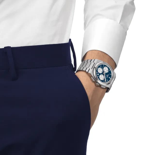 【TISSOT 天梭】PRX系列 熊貓 機械腕錶 七夕 情人節 禮物 送禮 推薦(T1374271104100)