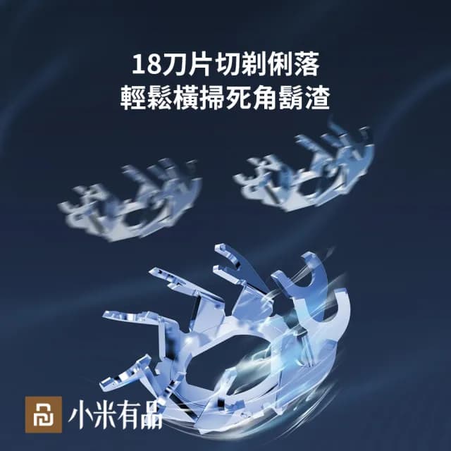 【小米】小米有品 DOCO 電動剃鬚刀長續航燃動版