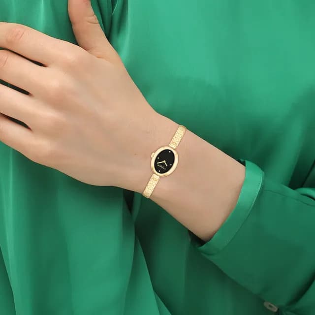 【COACH】氣質橢圓滿版C手環式腕錶-22mm(5款可選)