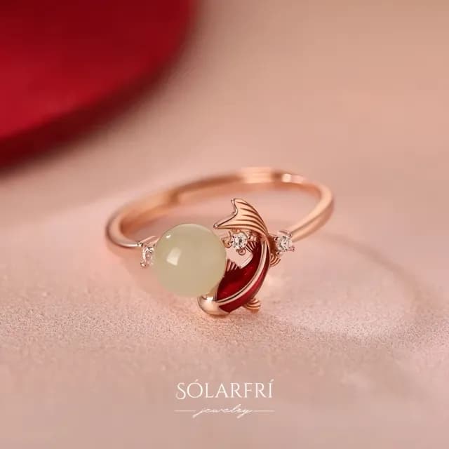 【SOLARFRi】輕奢閃耀戒指｜可調整戒圍大小禮盒包裝(閨蜜情人女友母親老婆生日聖誕禮物)