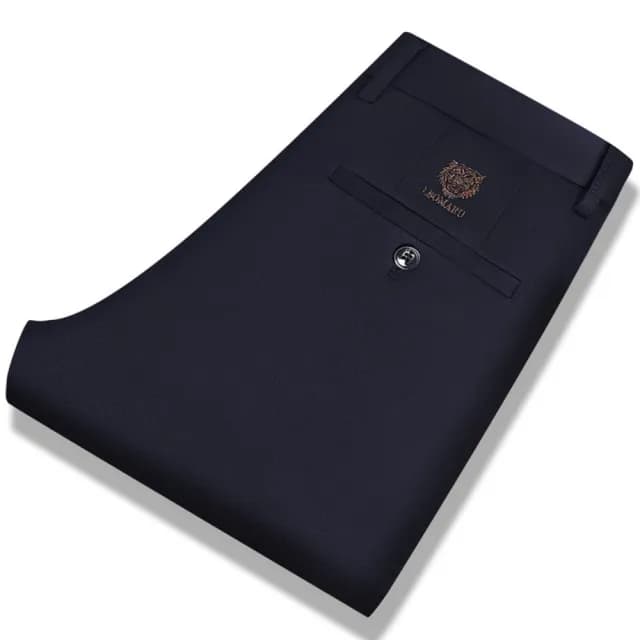 【巴黎精品】現貨+預購 男商務彈力西裝褲修身西裝褲直筒褲機能免燙(男長褲休閒父親節禮物3色a1ff16)