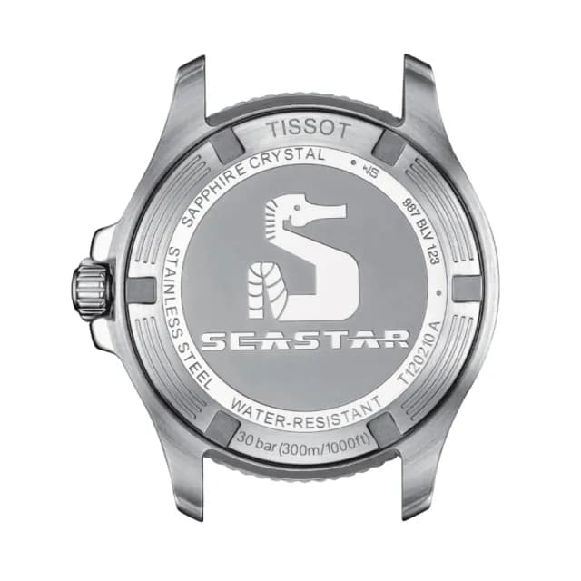 【TISSOT 天梭 官方授權】SEASTAR1000海星系列 潛水腕錶 畢業禮物 送禮 推薦(T1202101101100)