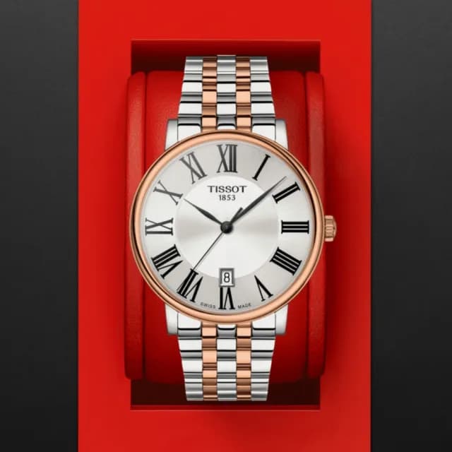 【TISSOT 天梭 官方授權】CARSON系列 簡約時尚腕錶 畢業禮物 送禮 推薦(T1224102203300)