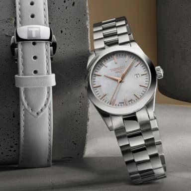 【TISSOT 天梭 官方授權】T-MY LADY系列 時尚腕錶 母親節 禮物 推薦(T1320101111100)