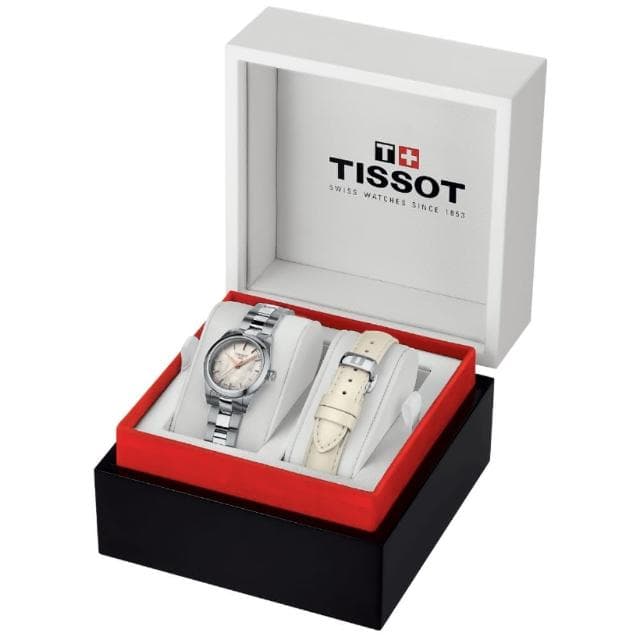 【TISSOT 天梭 官方授權】T-MY LADY系列 時尚腕錶 母親節 禮物 推薦(T1320101111100)