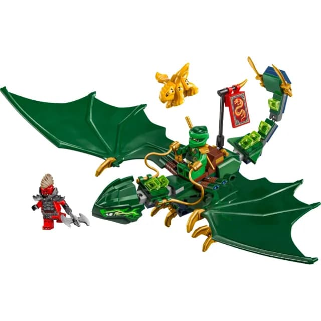 【LEGO 樂高】旋風忍者系列 71829 勞埃德的綠色森林龍(忍者積木 兒童玩具 猛龍崛起 禮物)