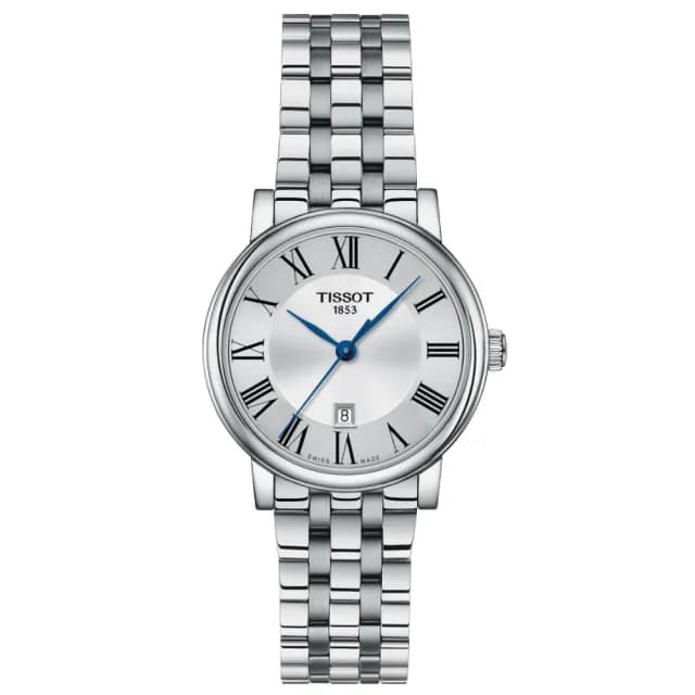 【TISSOT 天梭 官方授權】CARSON系列 簡約時尚腕錶 畢業禮物 送禮 推薦(T1222101103300)