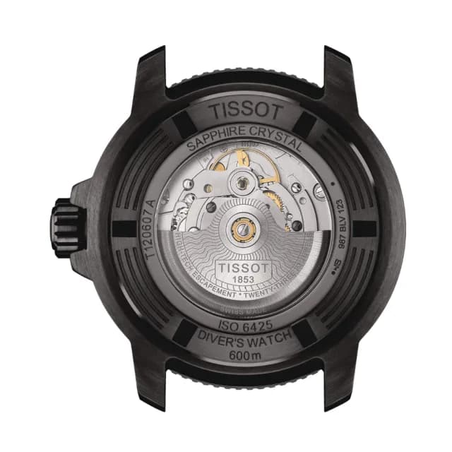 【TISSOT 天梭 官方授權】SEASTAR2000海星系列 潛水機械腕錶 父親節 禮物 送禮 推薦(T1206073704100)