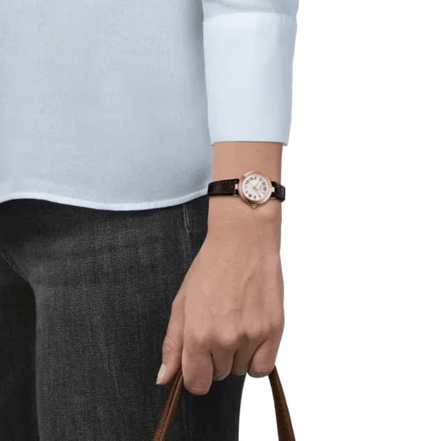 【TISSOT 天梭 官方授權】BELLISSIMA系列 知性時尚腕錶 畢業禮物 送禮 推薦(T1260103601300)