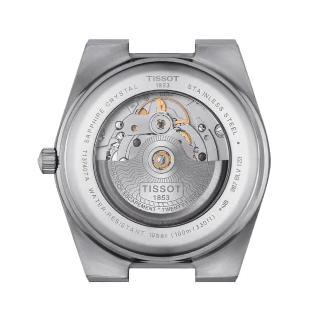 【TISSOT 天梭 官方授權】PRX系列 1970年代復刻 機械腕錶 畢業禮物 送禮 推薦(T1374071604100)