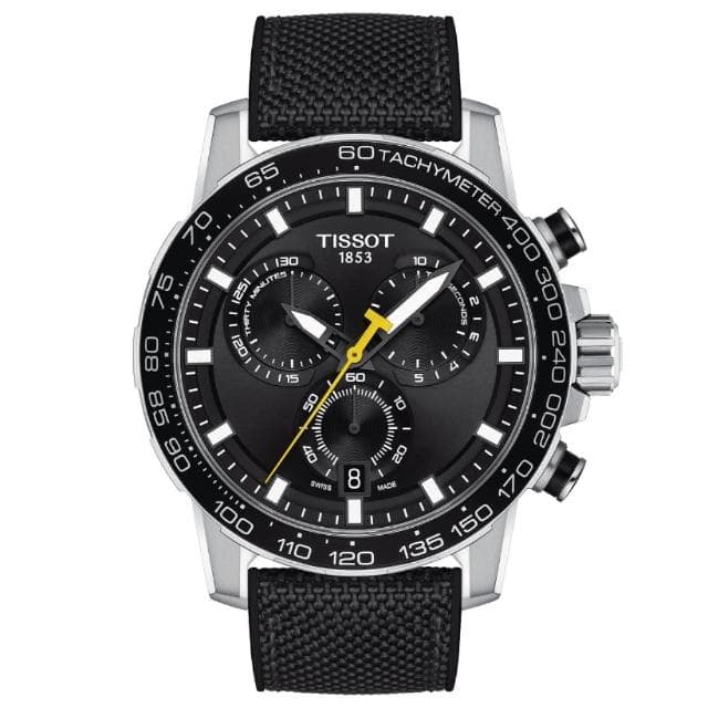 【TISSOT 天梭 官方授權】SUPERSPORT CHRONO 三眼計時腕錶 母親節 禮物 推薦(T1256171705102)