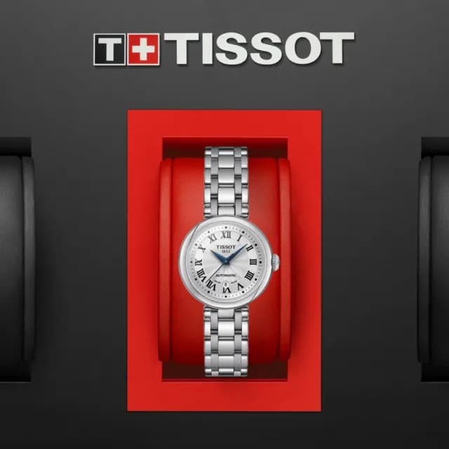 【TISSOT 天梭 官方授權】BELLISSIMA系列 知性時尚機械腕錶 畢業禮物 送禮 推薦(T1262071101300)