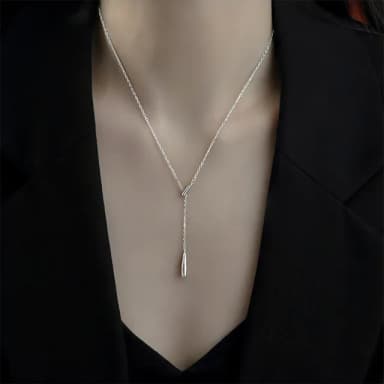 【KT DADA】銀項鍊 銀飾品 女生飾品 女生禮物 造型項鍊 女朋友生日禮物 情人節禮物 925銀項鍊 項鏈 女項鏈