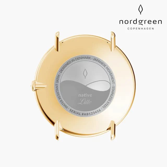 【Nordgreen 官方直營】Native 本真系列 真皮錶帶指針手錶 36/40MM(多色可選)