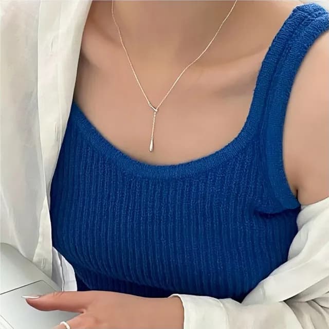 【MoonDy】女生飾品 女生禮物 造型項鍊 女朋友生日禮物 情人節禮物 925銀項鍊 項鏈 女項鏈 網紅