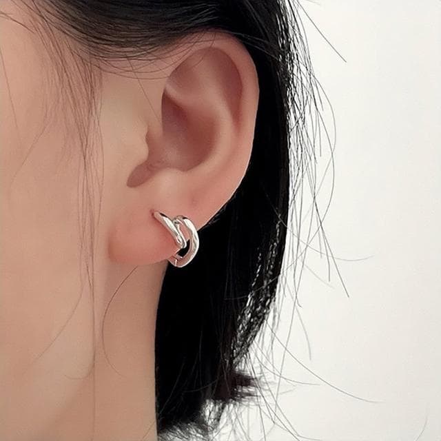 【MoonDy】母親節禮物 女生耳環 s925純銀 愛心耳環 小耳環 抗過敏耳環 扣式耳環 正韓耳環 可愛耳環 小禮物