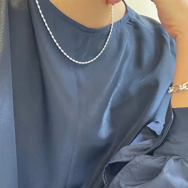 【KT DADA】925 純銀項鍊 女生項鍊 ins項鍊 不掉色項鍊 正生純銀項鍊 女生飾品 歐美飾品 小禮物