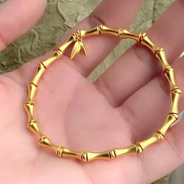 【KT DADA】雙11 925純銀手鍊 女生手鍊 竹節手鏈 女復古中國風 情人節禮物女朋友 浪漫禮物 古風