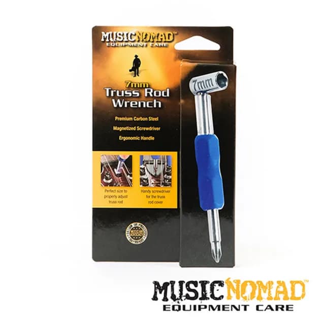【Music Nomad】琴頸調整工具 鐵了心板手 Truss Rod Wrench 3種規格(原廠公司貨 商品保固有保障)