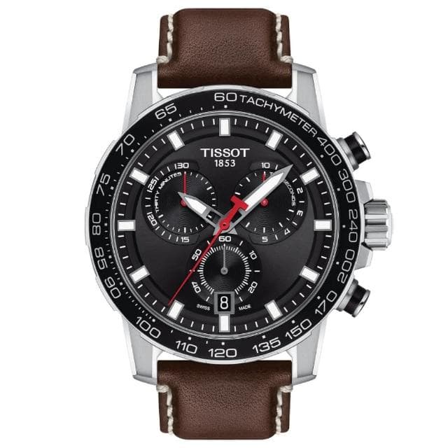 【TISSOT 天梭 官方授權】SUPERSPORT CHRONO 三眼計時腕錶 母親節 禮物 推薦(T1256171605101)
