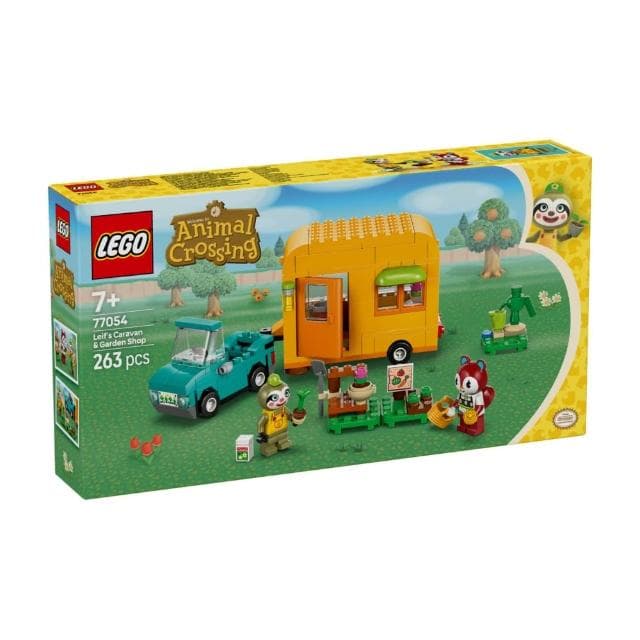 【LEGO 樂高】動物森友會 77054 然然的旅行園藝店(扮家家酒 任天堂 兒童玩具 積木 禮物)