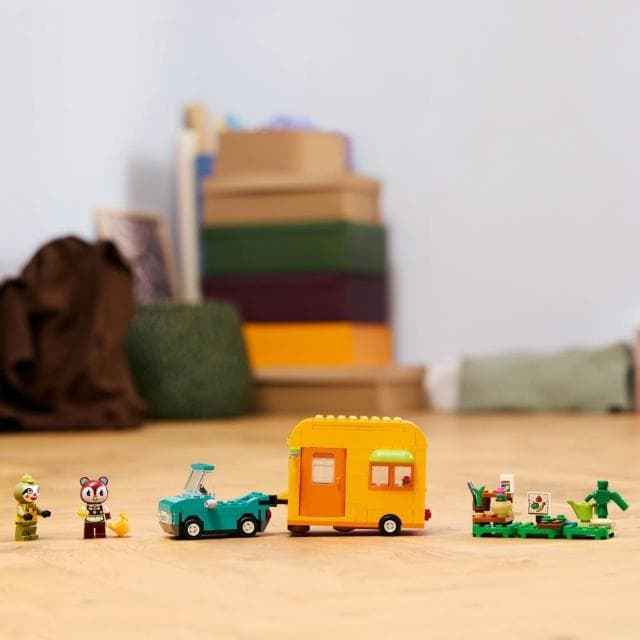 【LEGO 樂高】動物森友會 77054 然然的旅行園藝店(扮家家酒 任天堂 兒童玩具 積木 禮物)