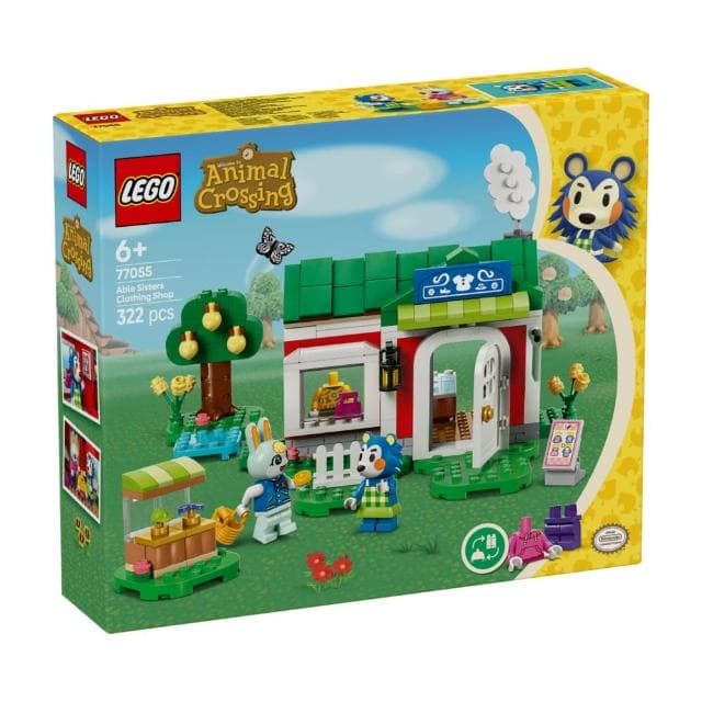【LEGO 樂高】動物森友會 77055 時尚服飾店「ABLE SISTERS」(扮家家酒 任天堂 兒童玩具 積木 禮物)