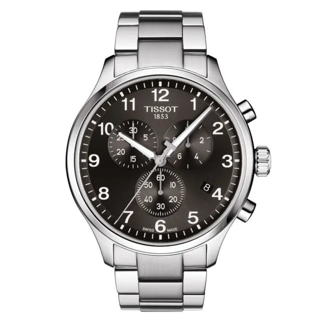 【TISSOT 天梭 官方授權】CHRONO XL 韻馳系列 三眼計時腕錶 七夕 情人節 禮物 送禮 推薦(T1166171105701)