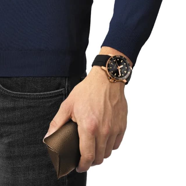 【TISSOT 天梭 官方授權】SEASTAR1000海星系列 潛水機械腕錶 七夕 情人節 禮物 送禮 推薦(T1204073705101)