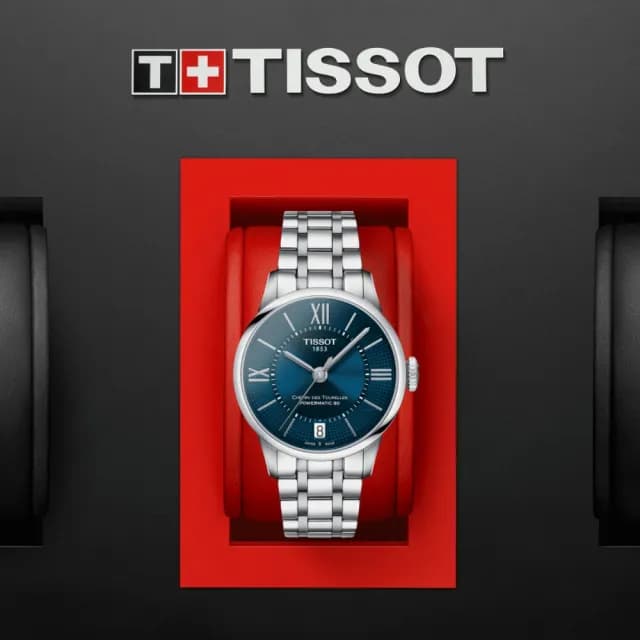 【TISSOT 天梭 官方授權】TOURELLES 杜魯爾系列 機械腕錶 畢業禮物 送禮 推薦(T0992071104800)