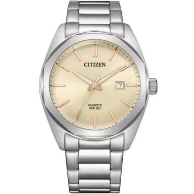 【CITIZEN 星辰】八角錶殼紳士時尚手錶-41mm 生日 禮物(BI5110-54B)