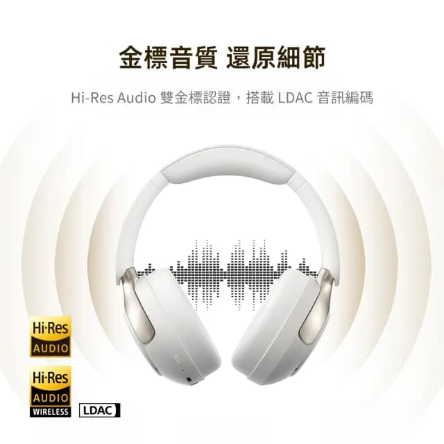 【QCY】H3 Pro 真無線降噪藍牙耳罩式耳機(極致原音 聲臨其境)