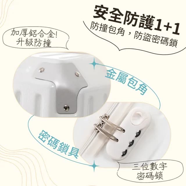 【Odyssey】20吋四邊加厚-萬向大容量行李箱(旅行箱 登機箱 靜音萬向輪 出國 旅遊 出差)