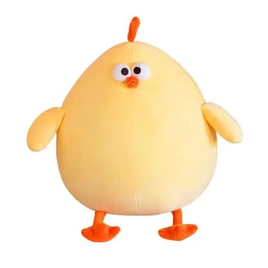 【拼創生活】蹲蹲雞抱枕/90cm(雞抱枕 雞玩偶 生日禮物 交換禮物 抱枕 雞娃娃 可愛抱枕 抱枕娃娃)